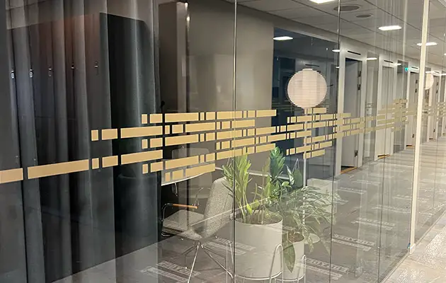 Kontrastmarkering glas Kontrastmarkering glas